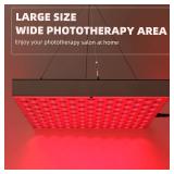 LED-Red-Light-Therapy-Device - 45W LED Panel Deep 660nm and Near-Infrared 850nm Light Combo for Skin Beauty, Pain Relief of Muscles and Joints