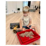 KIDMARKT RC Dump Truck Toy for Kids | 9-Channel Metal Construction Vehicle with Working Bed, Lights & Sounds, Rechargeable Remote Control Truck for Boys Ages 3-12, Durable STEM Gift for Birthday 2026