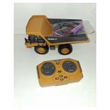 KIDMARKT RC Dump Truck Toy for Kids | 9-Channel Metal Construction Vehicle with Working Bed, Lights & Sounds, Rechargeable Remote Control Truck for Boys Ages 3-12, Durable STEM Gift for Birthday 2026