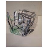 Hikinlichi 2 Large 2 Small Plate Organizers Holders Upright Cabinet Dish Drying Racks Metal Plate Dish Organizers Racks Stands for Countertop and Cupboard Black