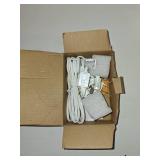 Accessory Cord with One Clear Light Bulb, 6 Feet UL Listed White Cord with On and Off Switch Plugs - Perfect for Holiday Decorations and Craft Projects, 2 Pack