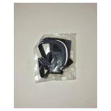 MoiiLavin Dog Muzzle, Soft Mesh Muzzles for Small Dogs, Chihuahua Shih Tzu Yorkie Pom, Short Snout Mouth Guard for Barking Biting Grooming, Breathable Adjustable Puppy Muzzle(Silver-Blue, XXS)