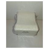 5 STARS UNITED Knee Pillow for Side Sleepers - Hip Pain Relief, Memory Foam Leg Cushion for Side Sleeping - Between Legs Pillow for Sciatica & Lower Back Pain, White