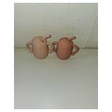 Cuddle Campus Pack of 2 Silicone Baby Training Cup, Shatterproof Toddler Sippy Cups with Straw, Open Cup for Baby, 6+ Months 4 Oz