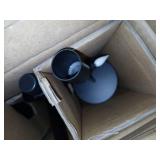 Black Candlestick Holders Metal Candle Holders for Candlesticks Tall Taper Candle Holders for Home Deco, Wedding,Dinner,Halloween Party, Fits 3/4 inch Thick Candle&Led Candles (Black)