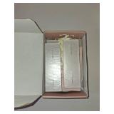 UNIQOOO Frosted Arch Wedding Table Numbers 1-20, Gold Foil Printed 5x7 Acrylic Display Signs and Holders, Pack of 20, Perfect for Centerpiece, Reception, Decoration, Party, Anniversary, Event