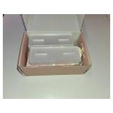 UNIQOOO Frosted Arch Wedding Table Numbers 1-20, Gold Foil Printed 5x7 Acrylic Display Signs and Holders, Pack of 20, Perfect for Centerpiece, Reception, Decoration, Party, Anniversary, Event