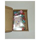 Sayglossy 24 Sets Donuts Pens Gift Bulk, 4-in-1 Funny Multicolor Ballpoint Pen with Positive Cards for Teacher Coworker Employe Appreciation Office Gift