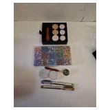 SWANGSA Celtic Wax Seal Stamp Kit with 450pcs Sealing Wax Beads, 2 Pens and Spoon for Wedding, Invitations, Cards, Envelope, Christmas