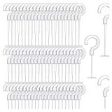 Tenare 3000 Pieces Plastic J Hook Fasteners Hanging Clothing J Hook Tag Fasteners for Label, Standard Tagging Barbs, 3 Sizes, 1.5, 2.2, 2.8 Inch
