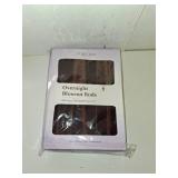 Overnight Hair Curlers Heatless Curls - 6 Pcs No Heat Blowout Curling Rods to Sleep In with Satin Hair Scarf