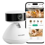 PETLIBRO AI Dog Camera Pet Camera Indoor with Phone App [Multi-Pet Recognition, Daily Activity Analysis & Smart Summaries] Cat Cam 360° View, 1080P Dog Cam Night Vision, 2-Way Audio Home Camera W