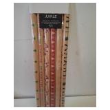 Christmas Wrapping Paper  6 Kraft Holiday Designs (30 x 120 In  6 Pack)