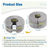 Foot Elevation Pillow Ankle Wedge Heel Elevator Cushion Foot Support Pillow Medical Ankle Cushion for Foot Pressure Bed Sore Ulcer Sleeping Leg Rest Elevated Support Foam (Medium, 1 PCS) - Retail: $28