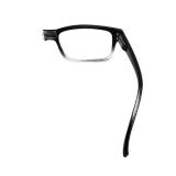 Black Clear-Right Eye +1.75 Reading Glasses with Different Strength for Each Eye - Retail: $16