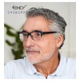 Black Clear-Right Eye +1.75 Reading Glasses with Different Strength for Each Eye - Retail: $16