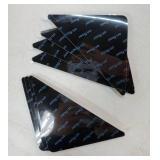 8 Pcs Grippers for Rugs, Non Slip Rug Pads for Hardwood Floors and Tiles, Reusable Rug Tape for Area Rugs, Dual Sided Adhesive Rug Pad Gripper Keep Corners Flat(Black) - Retail: $10