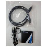 Gigabit Ethernet Splitter 1 to 2 High Speed 1000Mbps with 3.3ft LAN Cable, NEWCARE 1 in 2 Out Dual RJ45 Port Internet Splitter for Cat5/5e/6/7/8, Plug and Play, 2 Devices Simultaneously Networking - R