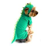 Dog Dinosaur Design Costume Green Pet Clothes for Medium & Large Dog (Green, L) - Retail: $15