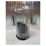 Makeup Brush Holder with Lid 360 Rotating Clear Dustproof Make Up Organizers for Vanity Bathroom Countertop, Black - Retail: $24