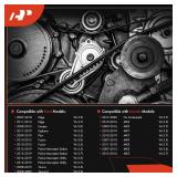 A-Premium Engine Serpentine Drive Belt Compatible with Ford, Honda, Lincoln, Mazda & Mercury Cars - Explorer, Escape, Fusion, Edge, Taurus, Flex, MKZ, MKX, MKS, MKT, 6, CX-9, Mariner, Milan, & More - 
