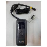 160PSI Tire Inflator Portable Air Compressor, Electric Air Pump for Car Tires with Pressure Gauge, Dual Power 12V DC, LED Light, Auto Shut-Off, Tire Pump for Auto, Motorcycle, Bicycle, Balls - Retail: