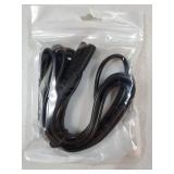 LBSC IEC 60320 C8 Plug to C7 Receptacle Male to Female Extension Power Supply Main Adapter Cable 6ft (YEKELLA) - Retail: $8