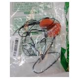 Retro Over-Ear Headphone, Vintage Feelings Underwire Headphones, Retro Lightweight Earphones, Hi-Fi Stereo Earphone Headset, Headphone for Most Mobile Phones Playback Devices Headphones (Orange) - Ret