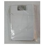 Phone Card Holder 6PCS Mobile Phone Silicone Card Holder Access Card Sticker (White)