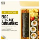 Silicone Baby Food Storage Container with Lid - 26.4oz Freezer Safe Stackable Meal Prep Containers for Baby Puree, Homemade Food & Snacks - BPA Free, Microwave & Dishwasher Safe - Retail: $30