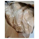 36 PCS Waterproof Stretch Spandex Folding Chair Covers, Dining Room Chair Slipcovers Protector for Wedding, Banquet, Party, Holidays, Celebration and Decoration, Ivory - Retail: $73