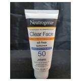 Neutrogena Clear Face Sunscreen Lotion, SPF 50, 3oz - Retail: $22