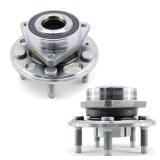 Front/Rear Wheel Bearing Hub Assembly for 2013-2015 Chevy Malibu, 2014-2017 Chevy Impala, 2010-17 Equinox, GMC Terrain, Cadillac CTS/XTS, Buick Lacrosse Regal, Saab, 5 Lugs w/ABS - Retail: $93