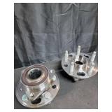 Front/Rear Wheel Bearing Hub Assembly for 2013-2015 Chevy Malibu, 2014-2017 Chevy Impala, 2010-17 Equinox, GMC Terrain, Cadillac CTS/XTS, Buick Lacrosse Regal, Saab, 5 Lugs w/ABS - Retail: $93