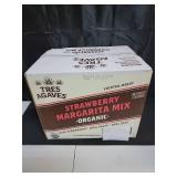 Tres Agaves Organic Strawberry Margarita Mix Real Strawberry Puree, Agave Nectar, Lime Juice, Non-GMO, Gluten-Free, Vegan, No High Fructose Corn Syrup, 750ml Bottle (12 Pack) , Retail $172