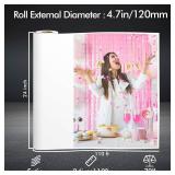 Koala Premium RC Satin Photo Paper Roll, 24 inch x110ft Wide Format for Inkjet Printers, Waterproof, Quick Dry, High Resolution - Retail: $71
