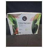 L. Ultra Thin Pads for Women, Regular Absorbency, Organic Cotton Top Layer, Unscented Pads with Wings, 56 Count - Retail: $14