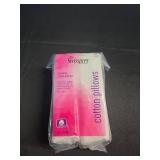 Swisspers Premium 100% Pure Cotton Pillows  Soft  Absorbent  Vegan  Cruelty-Free  100 Pads - Retail: $65