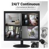 SKitphrati 19" Monitor Square Monitor 1280 X 1024 with 45% sRGB Color Correction and 5:4 Aspect Ratio, 75 Hz, VESA Mountable, VGA, HDMI, TN Panel - Retail: $76