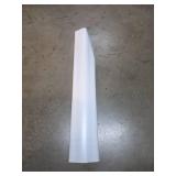 Blank White Surface Magnet Sheets 48 Inch x 5 Feet, 30 Mil Magnetic Roll Printable Flexible Vinyl Blank Magnetic Sign Sheet Safe for Vehicles DIY Craft Project - Retail: $55