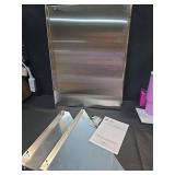 HALLY SINKS & TABLES H Stainless Steel Shelf 18 x 24 Inches, 300 lb, Commercial Wall Mount Floating Shelving for Restaurant, Kitchen, Home and Hotel - Retail: $66