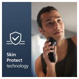 Philips Norelco Shaver 2400 Series, Wet and Dry Electric Shaver, Pop-up Trimmer, P-Cap, Deep Black, Model X3001/90 - Retail: $40