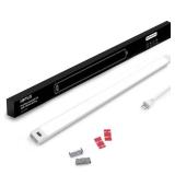 24 Inch Under Cabinet Lights with Hand Wave, Under Counter Lighting 5000K Cold White,Dimmable,Plug and Play,LED Lights for Kitchen Cabinet, Cupboard, Closet, Desk - Retail: $37