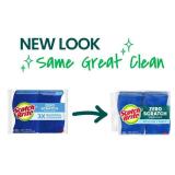 Scotch-Brite Zero Scratch Scrub Sponge, 6 Kitchen Sponges for Cleaning, Scratch-free Scrubber, Multi-surface Safe, Best for Nonstick Pots and Pans - Retail: $5