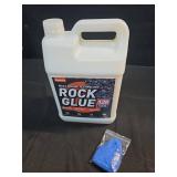 Rock Glue, Mulch Glue 1Gallon- Fast-Drying Adhesive for Landscaping Rocks, Small Pebbles, Pea Gravel Stabilizer & Mulch Binder | Weather-Resistant Outdoor - Retail: $38