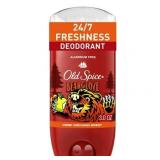 Old Spice Aluminum Free Men s Deodorant  Invisible Solid Stick  Bearglove  3.0 oz