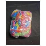 TobWeaL Womens 80s Workout Costume Outfit 80s 90s Accessories Set - Leotard Neon Halloween Cosplay Set.(Pink, Medium) - Retail: $33