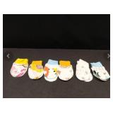 12 Pairs Newborn Baby Mittens Infant Toddler Gloves No Scratch Mittens Gloves for 0-6 Months Baby Boys Girls (Multicolor, Cartoon) - Retail: $12