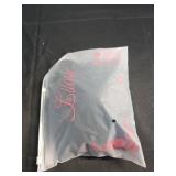 Petite High Waisted Tummy Control Bikini Ribbed Sporty Brazilian Swimsuit Set, Push Up Top 2 Piece Bathing Suit Black X-Small - Retail: $38