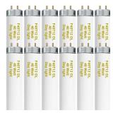 Konideke 48 Inch F40T12/DL 40W 6500K Daylight Fluorescent Light Bulbs, 4ft T12 Linear Tube Lights F40T12/865, 2650 Lumens, G13 Bi-Pin 12 Pack - Retail: $90